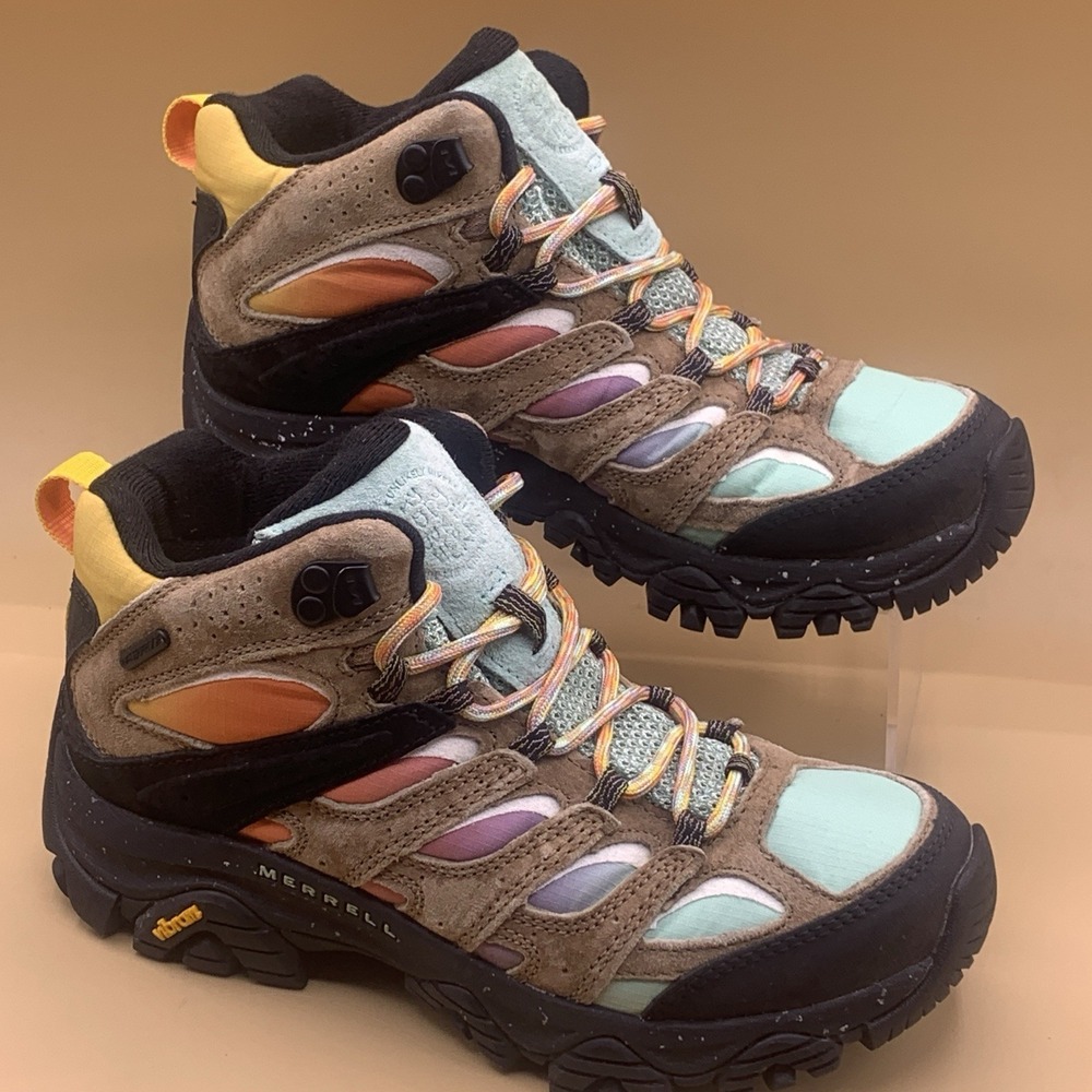 Merrell x Unlikely Hiker Women's Moab 3 Mid Waterproof Hiking Boots 6.5W (WIDE)